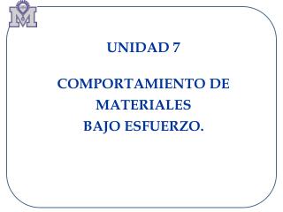 UNIDAD 7