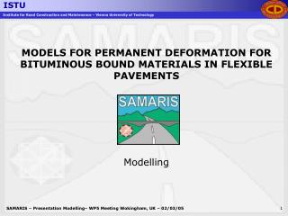 MODELS FOR PERMANENT DEFORMATION FOR BITUMINOUS BOUND MATERIALS IN FLEXIBLE PAVEMENTS Modelling