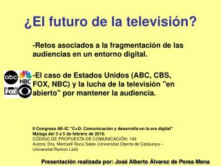 ¿El futuro de la televisión?
