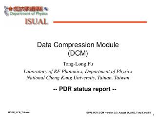Data Compression Module (DCM)