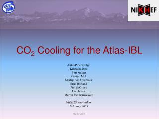 CO 2 Cooling for the Atlas-IBL