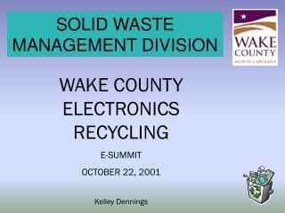 SOLID WASTE MANAGEMENT DIVISION