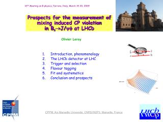 Prospects for the measurement of mixing induced CP violation in B s J/ at LHCb