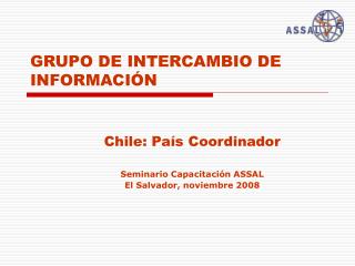 GRUPO DE INTERCAMBIO DE INFORMACIÓN