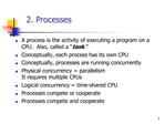 2. Processes