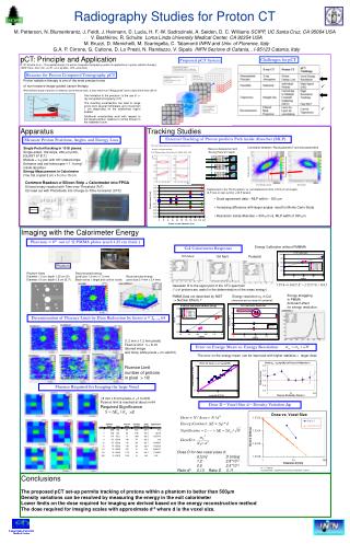 Tracking Studies