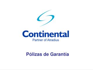 Pólizas de Garantía