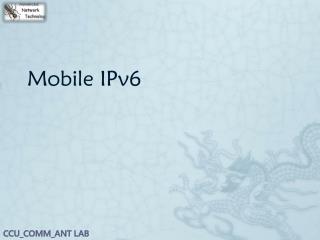 Mobile IPv6