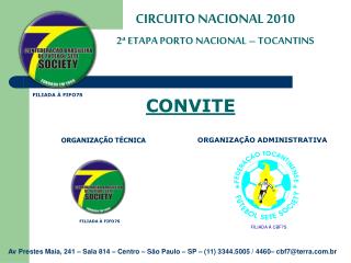 CIRCUITO NACIONAL 2010 2ª ETAPA PORTO NACIONAL – TOCANTINS