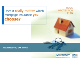 Does it really matter which mortgage insurance you choose ?