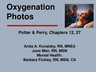 Oxygenation Photos