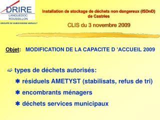 GROUPE DE SUBDIVISIONS HERAULT