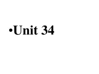 Unit 34