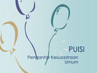 PUISI