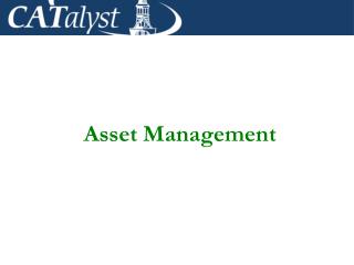 Asset Management