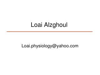 Loai Alzghoul
