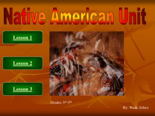 Native American Unit
