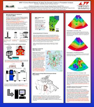 Manitoba Network for Isotopes in Precipitation (MNIP)