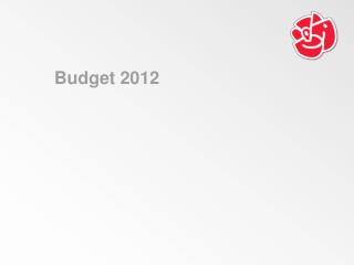 Budget 2012