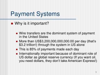 Payment Systems