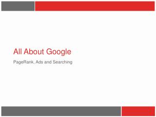 All About Google