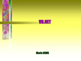 VB.NET