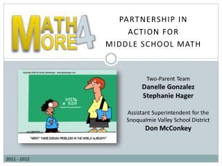 Partnership in Action for middle school math