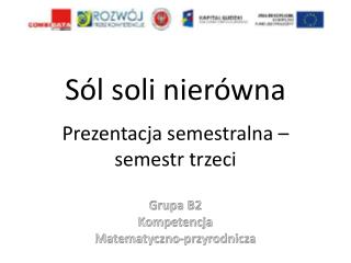 Prezentacja semestralna – semestr trzeci