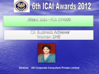 Ritu S Jain - FCA 074899