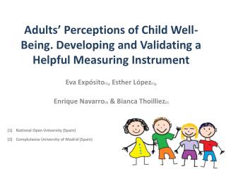 Adults’ Perceptions of Child Well-Being. Developing and Validating a Helpful Measuring Instrument