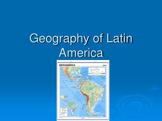 Geography of Latin America