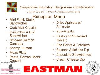 Cooperative Education Symposium and Reception