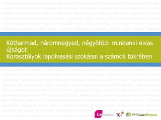 Kétharmad , háromnegyed , négyötöd : mindenki olvas újságot