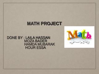 MATH PROJECT