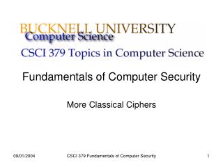 Fundamentals of Computer Security