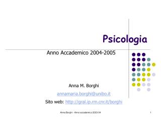 Psicologia