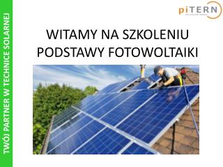 TWÓJ PARTNER W TECHNICE SOLARNEJ