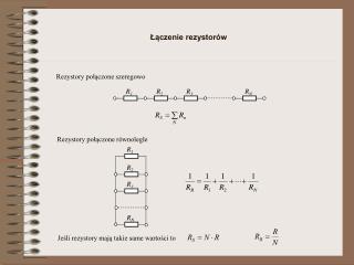 Łączenie rezystorów