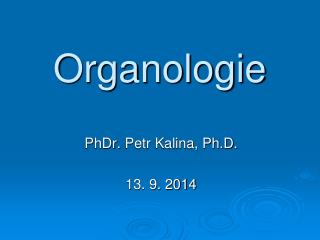 Organologie