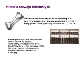 Historia rozwoju informatyki: