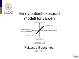 En ny patientfokuserad modell för vården