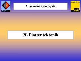 Allgemeine Geophysik