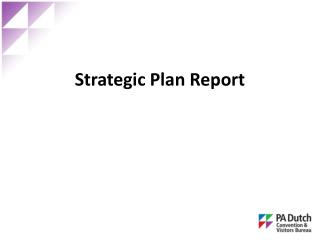 Strategic Plan Report
