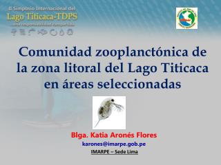 Comunidad zooplanctónica de la zona litoral del Lago Titicaca en áreas seleccionadas