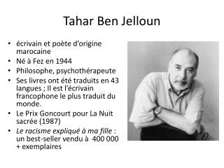 Tahar Ben Jelloun