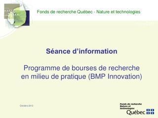 Fonds de recherche Québec - Nature et technologies