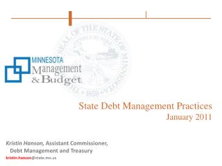State Debt Management Practices January 2011