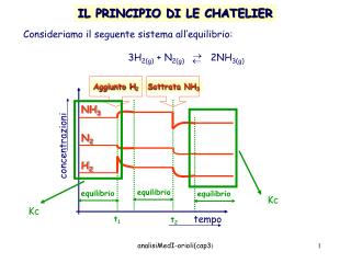 IL PRINCIPIO DI LE CHATELIER