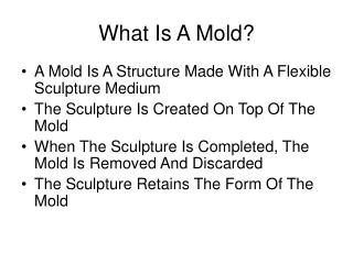 What Is A Mold?