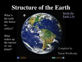 Structure of the Earth